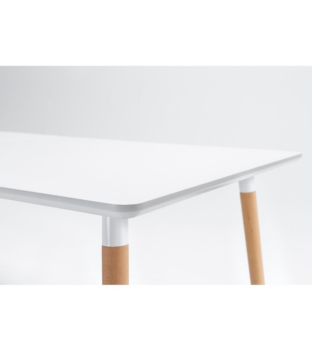 Mesa comedor extensible rectangular NÓRDICA