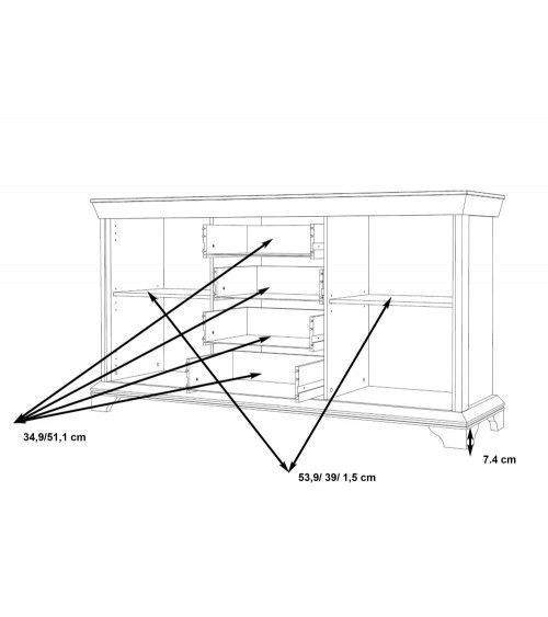 Mueble aparador KAREN
