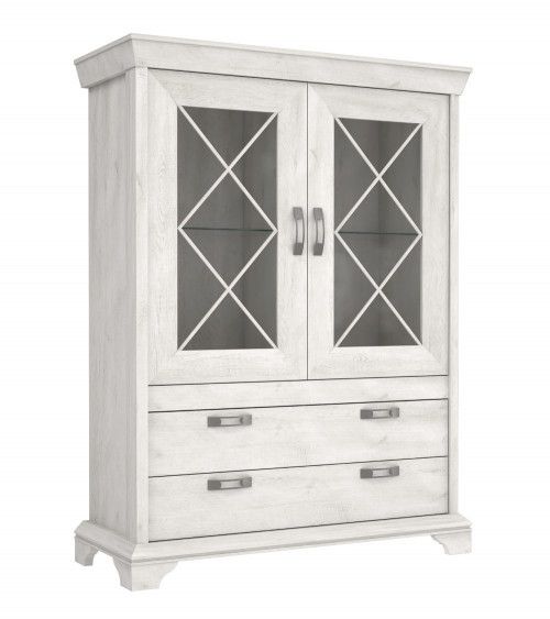 Vitrina doble de salón-comedor KAREN