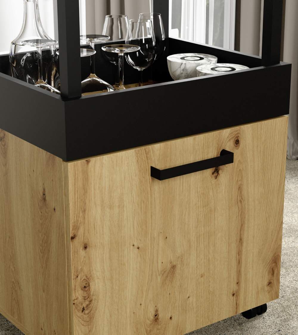 Mueble bar con ruedas FIZZ