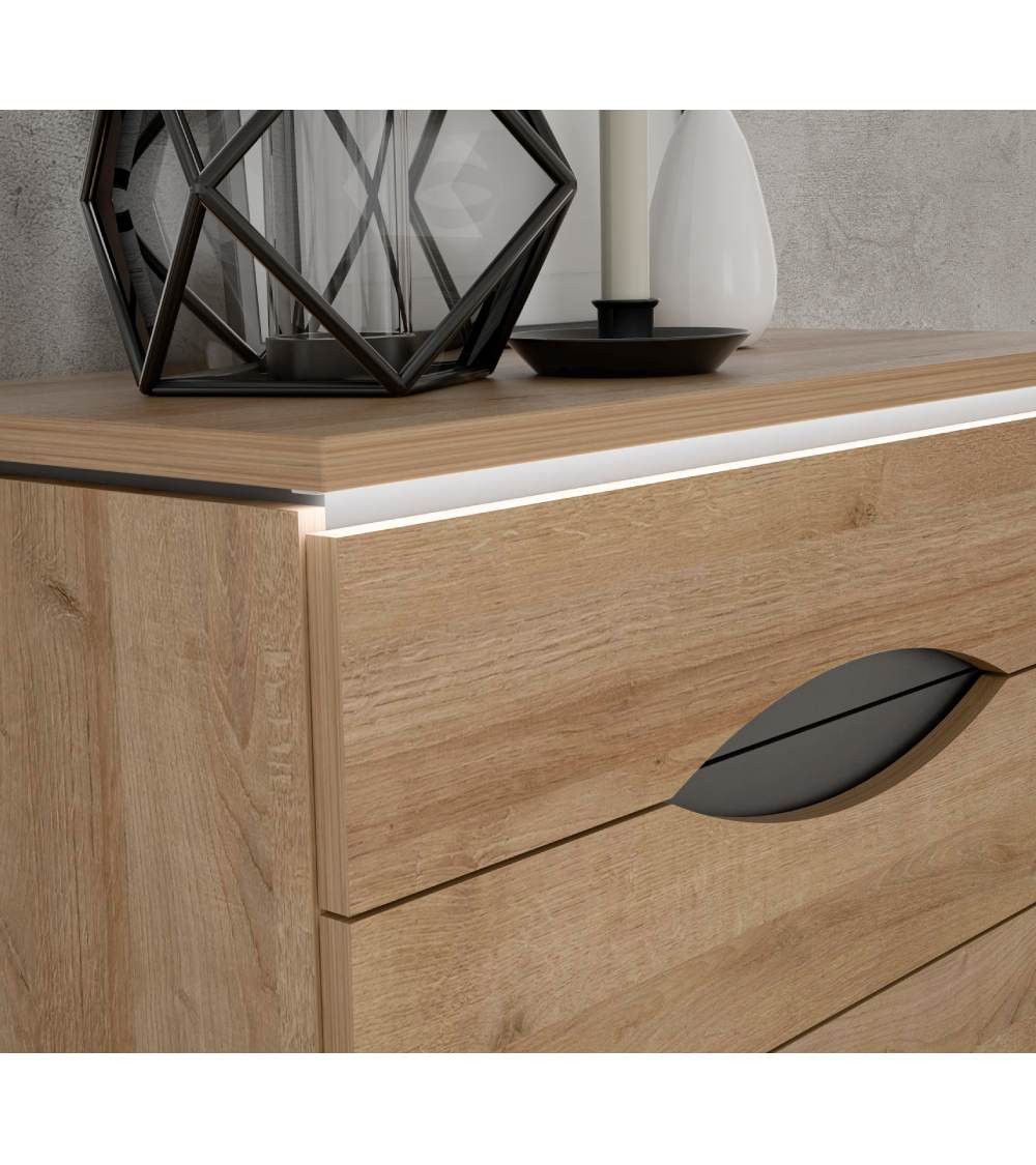 Sinfonier 6 cajones con luces led SATURN