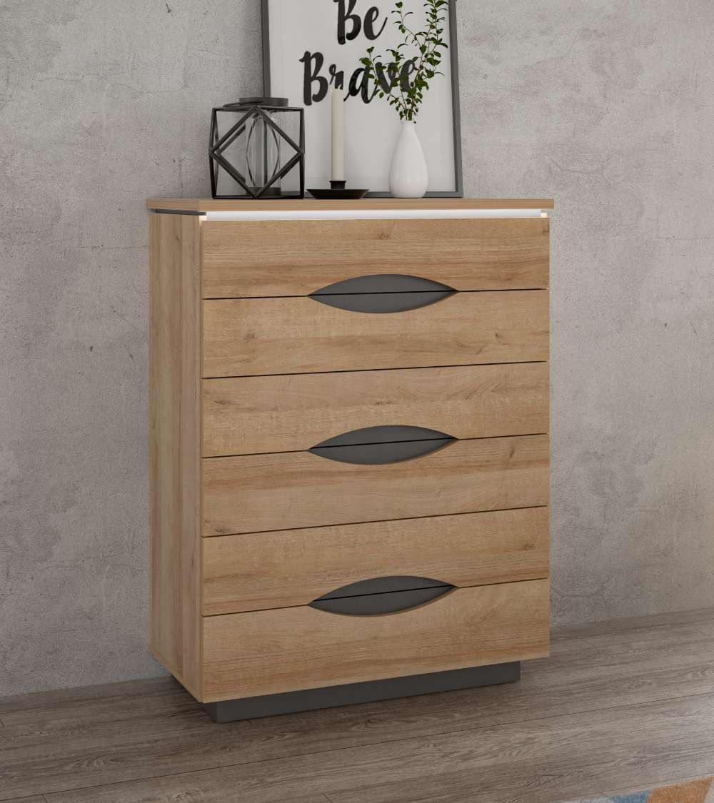 Sinfonier 6 cajones con luces led SATURN