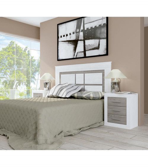 Mesita de noche 3 cajones JANA