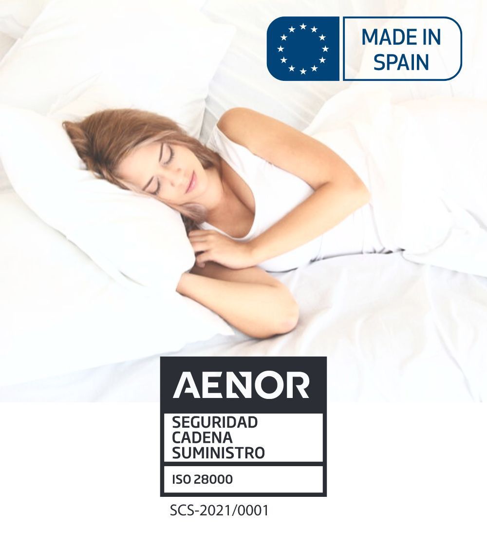 Cubre colchón reversible Alisa - Microfibra hipoalergénico