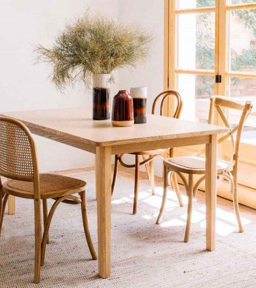 Pack 2 sillas comedor de ratán JULIA