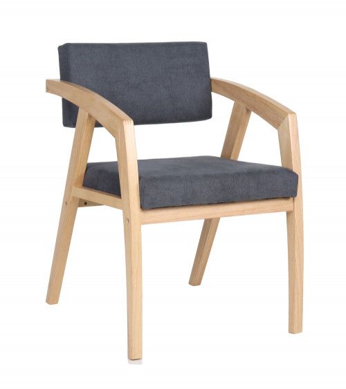 Silla de madera maciza NOVYK