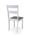 Pack 2 sillas blancas de cocina o comedor Seattle