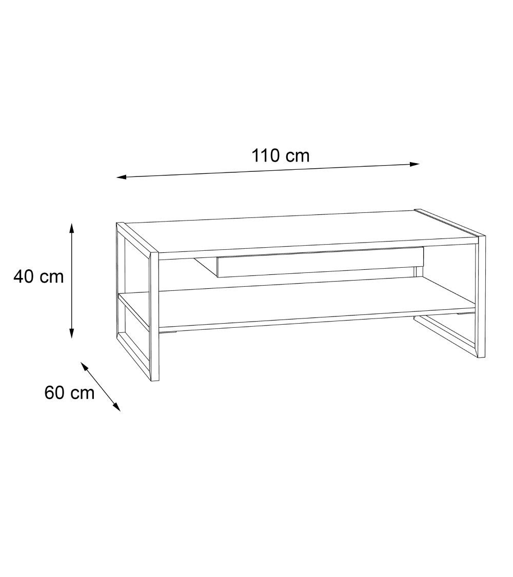 Mesa centro industrial FRANK