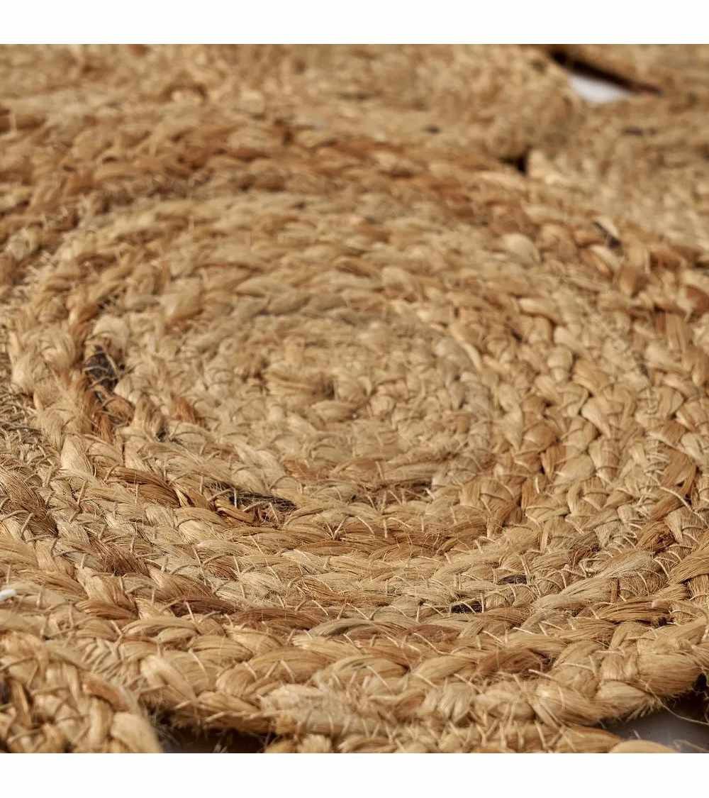 Alfombra Yute redonda ZOYA | Don Tresillo