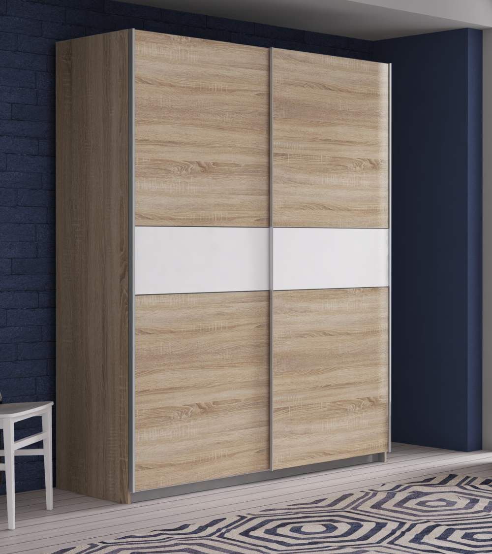 Armario puertas correderas Winter (170 cm ancho)