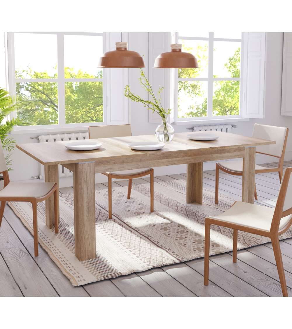 Mesa de comedor extensible YUKON