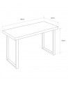 Mesa de estudio DAREK - Escritorio auxiliar industrial