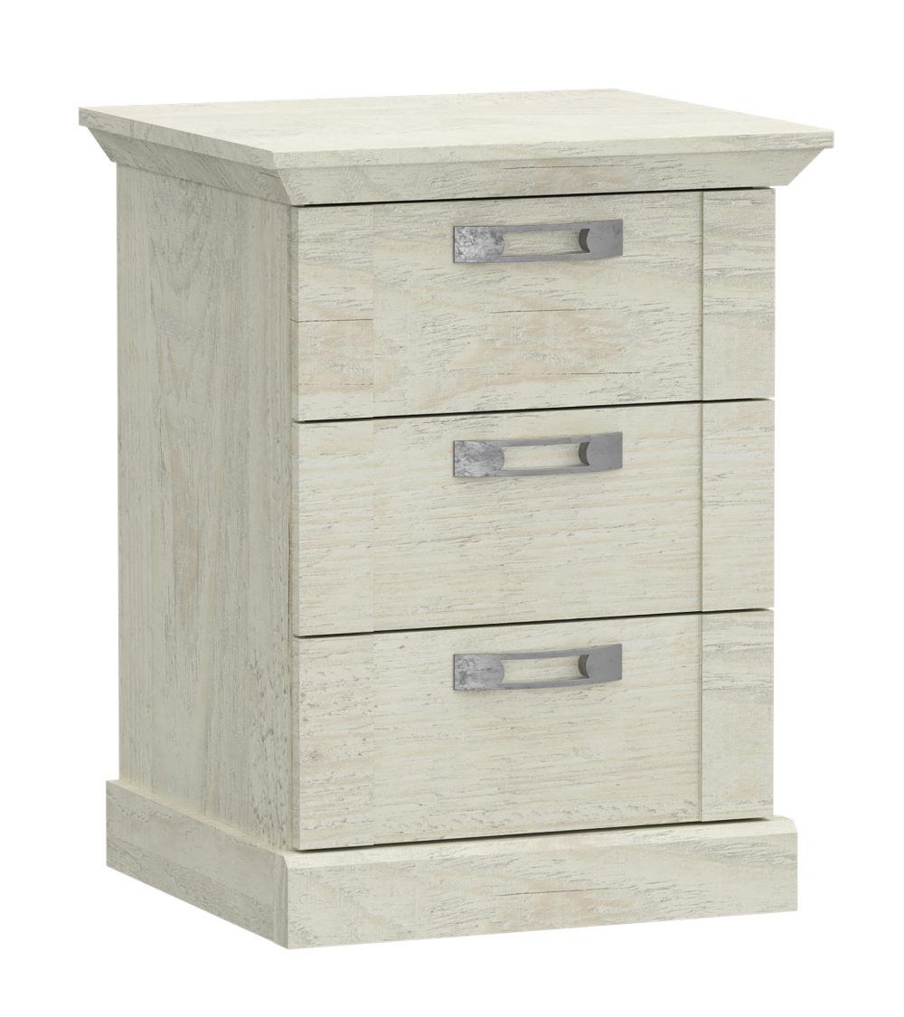 Mesita de noche 3 cajones KAREN