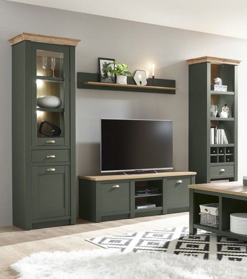 Vitrina alta rústica MIDDLETON