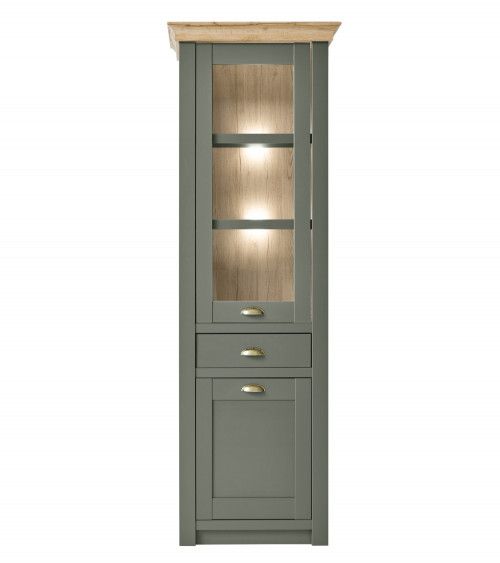 Vitrina alta rústica MIDDLETON