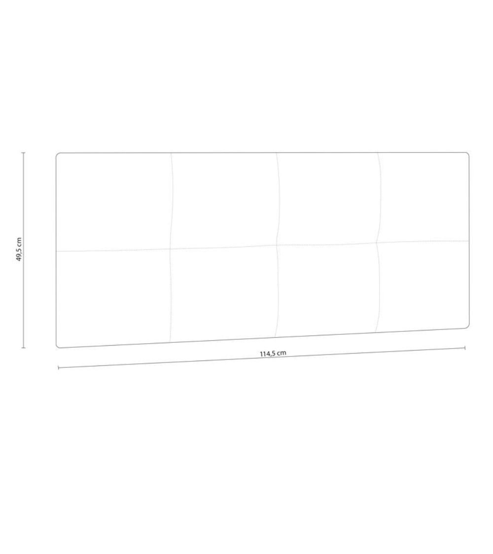 Cabecero de cama polipiel WADE