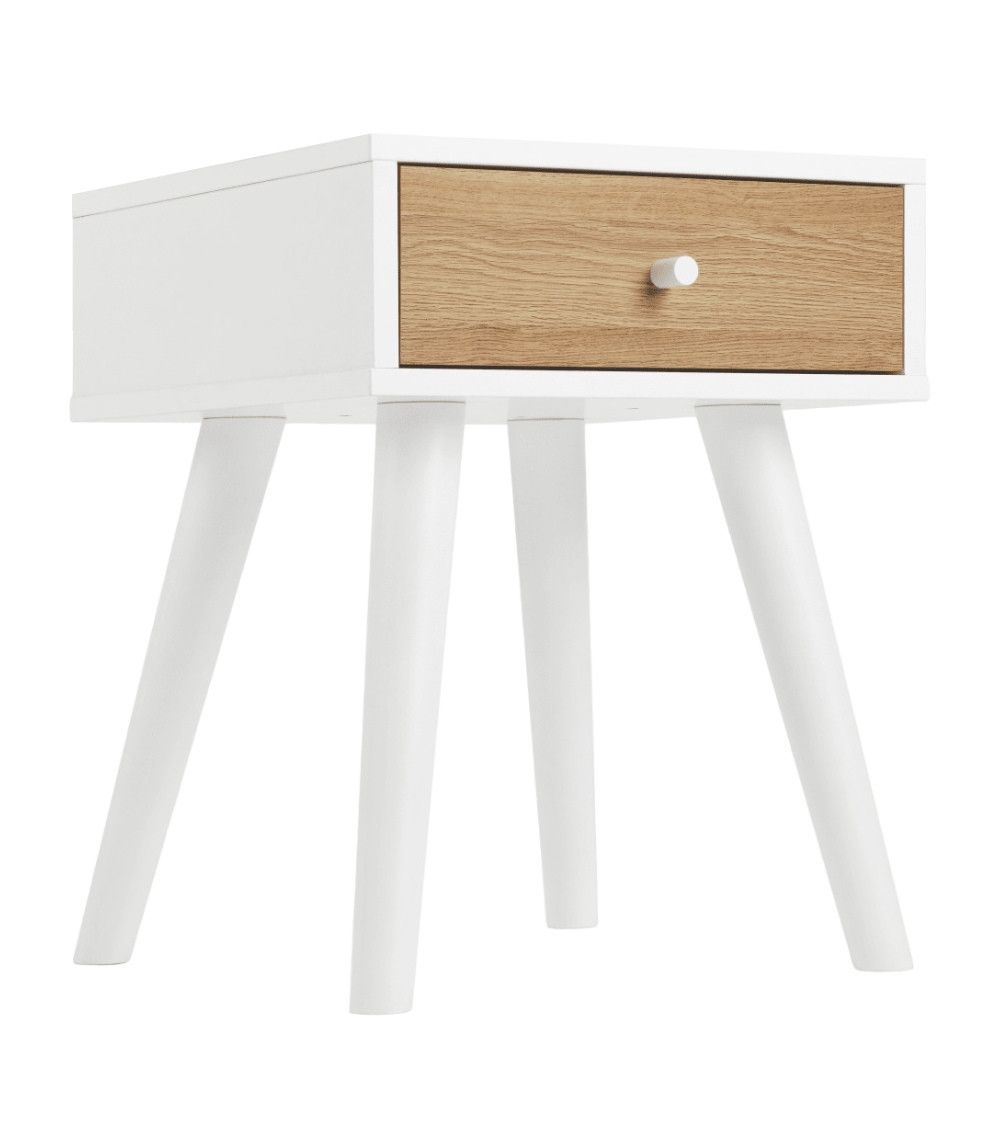 Mesita de noche 1 cajón LEAH