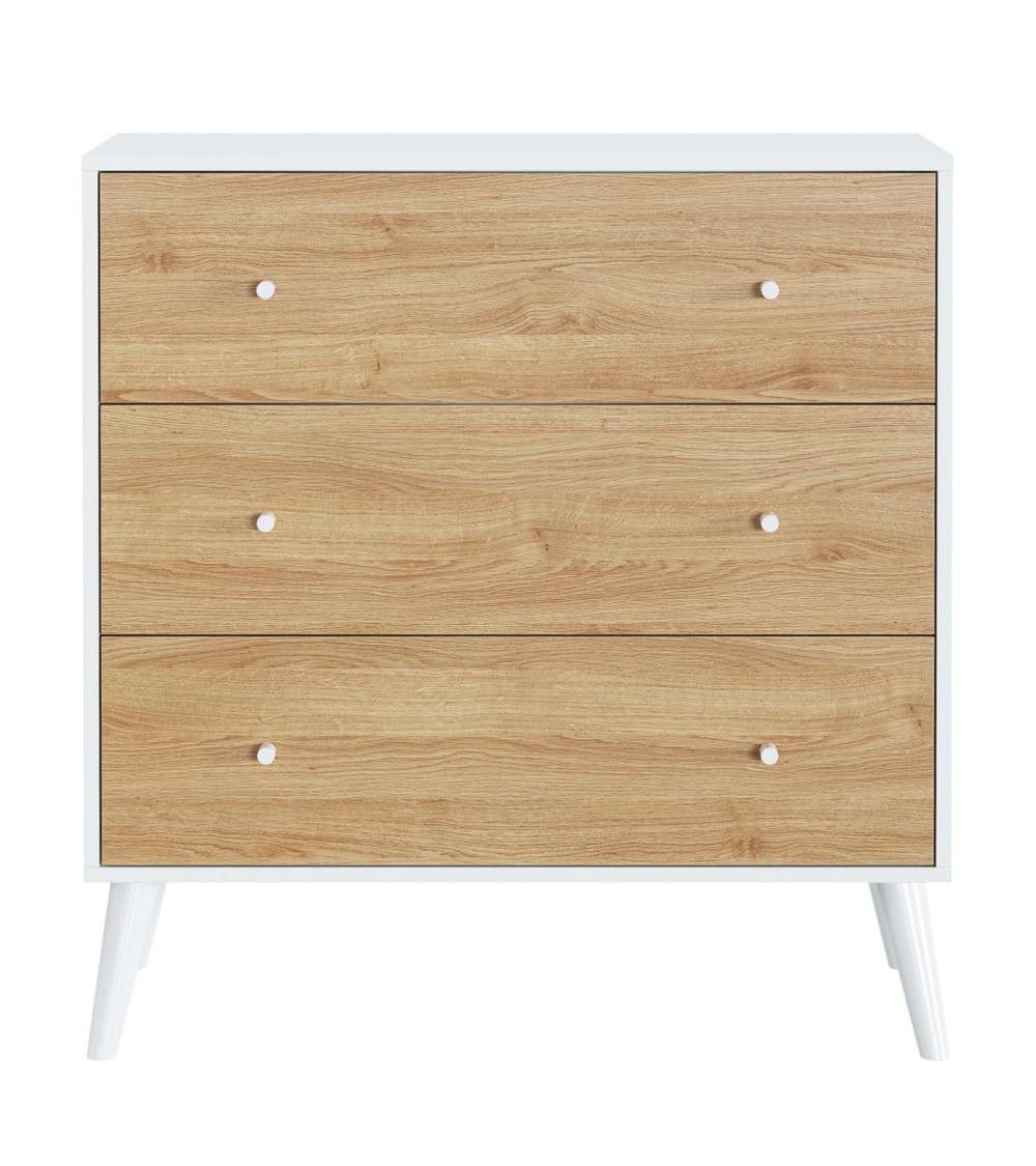 Cómoda dormitorio LEAH 3 cajones