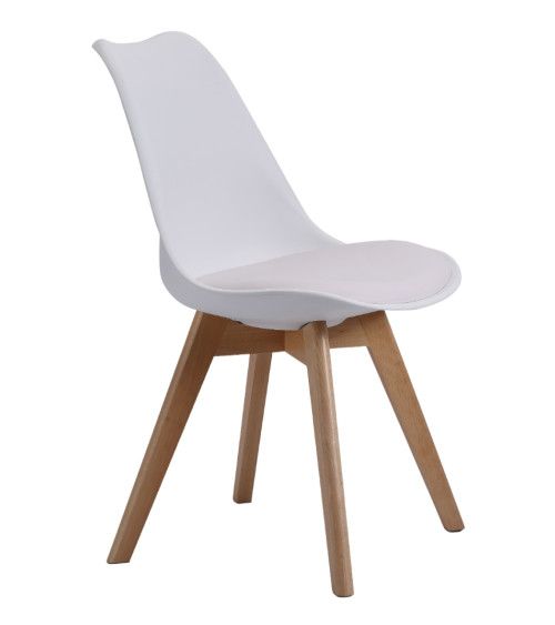 Pack de 4 sillas de comedor o cocina TULIPA