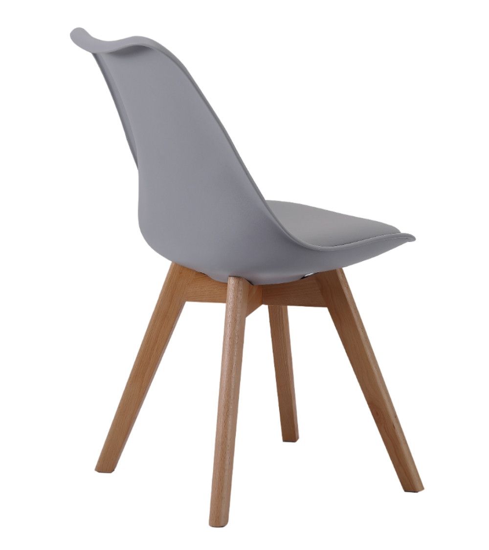 Pack de 4 sillas de comedor o cocina TULIPA