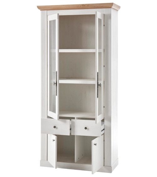 Vitrina doble MARKLE provenzal moderno