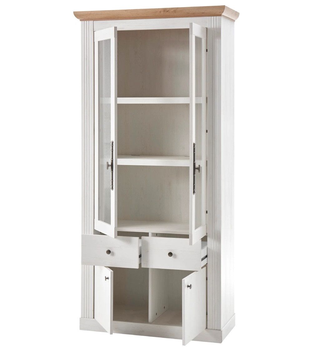 Vitrina doble MARKLE provenzal moderno