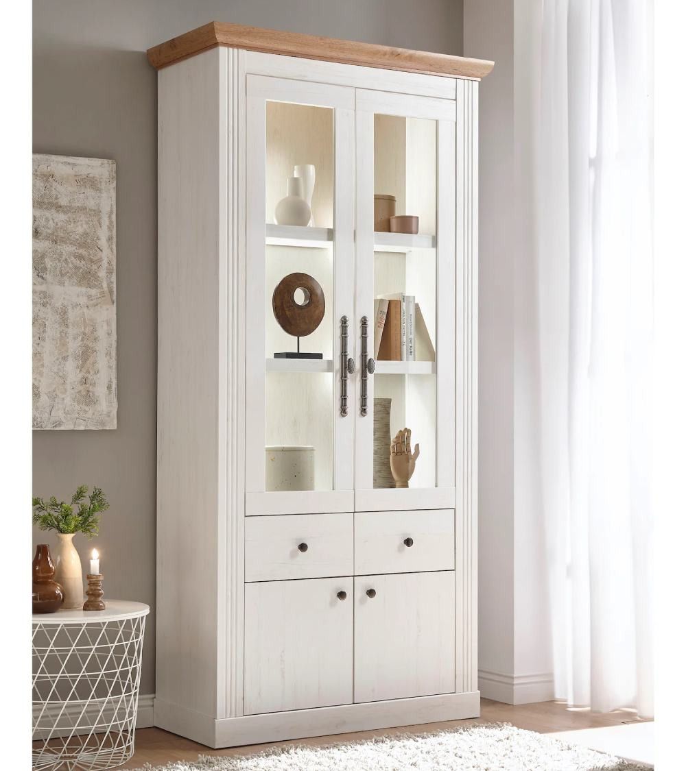 Vitrina doble MARKLE provenzal moderno