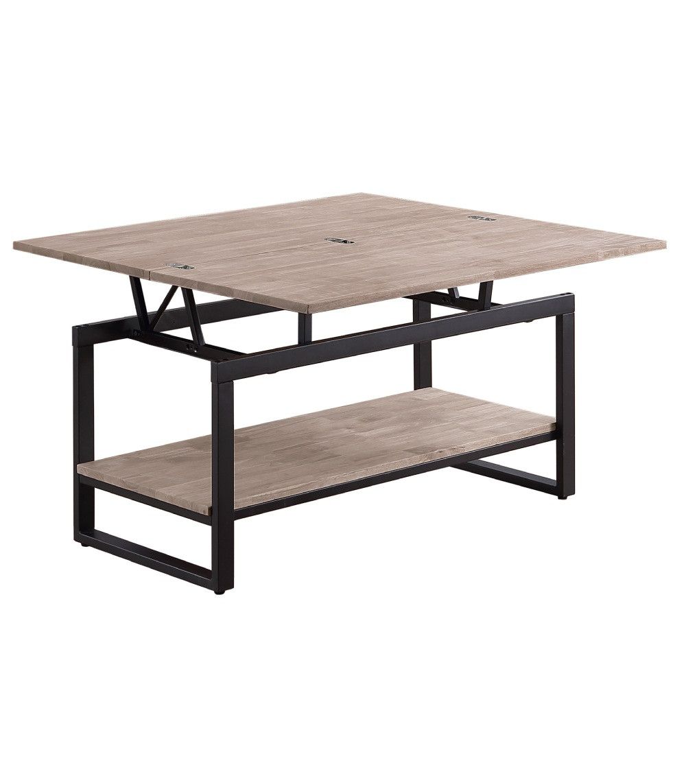 Mesa centro elevable extensible KARL | Cambia Tus Muebles