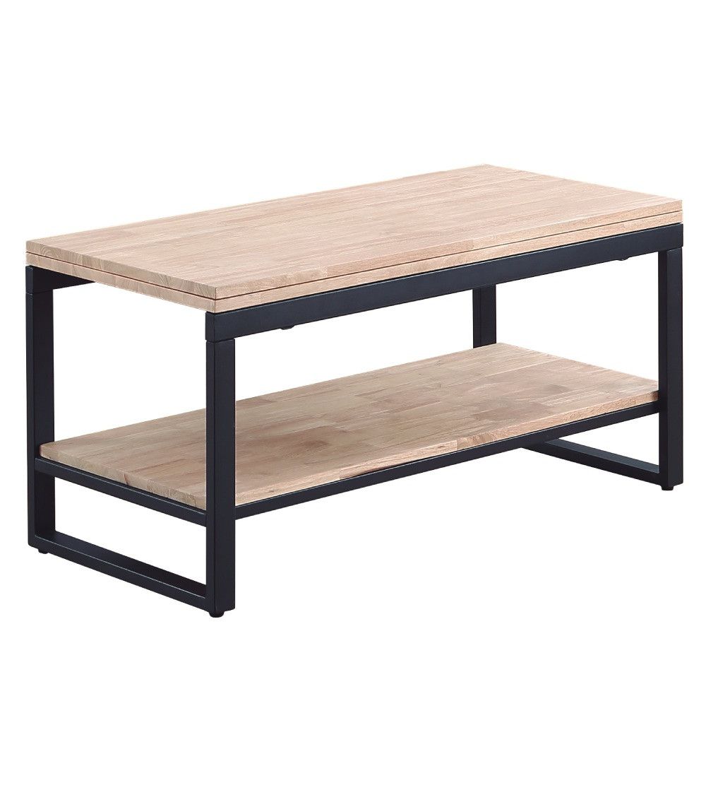 Mesa centro elevable extensible KARL | Cambia Tus Muebles