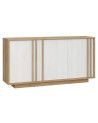 Mueble aparador SIGRID blanco y roble