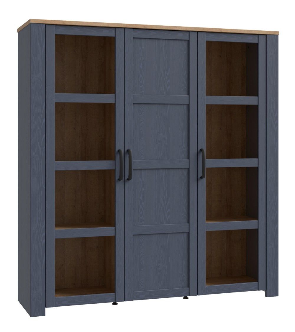 Vitrina alta 3 puertas ODIN