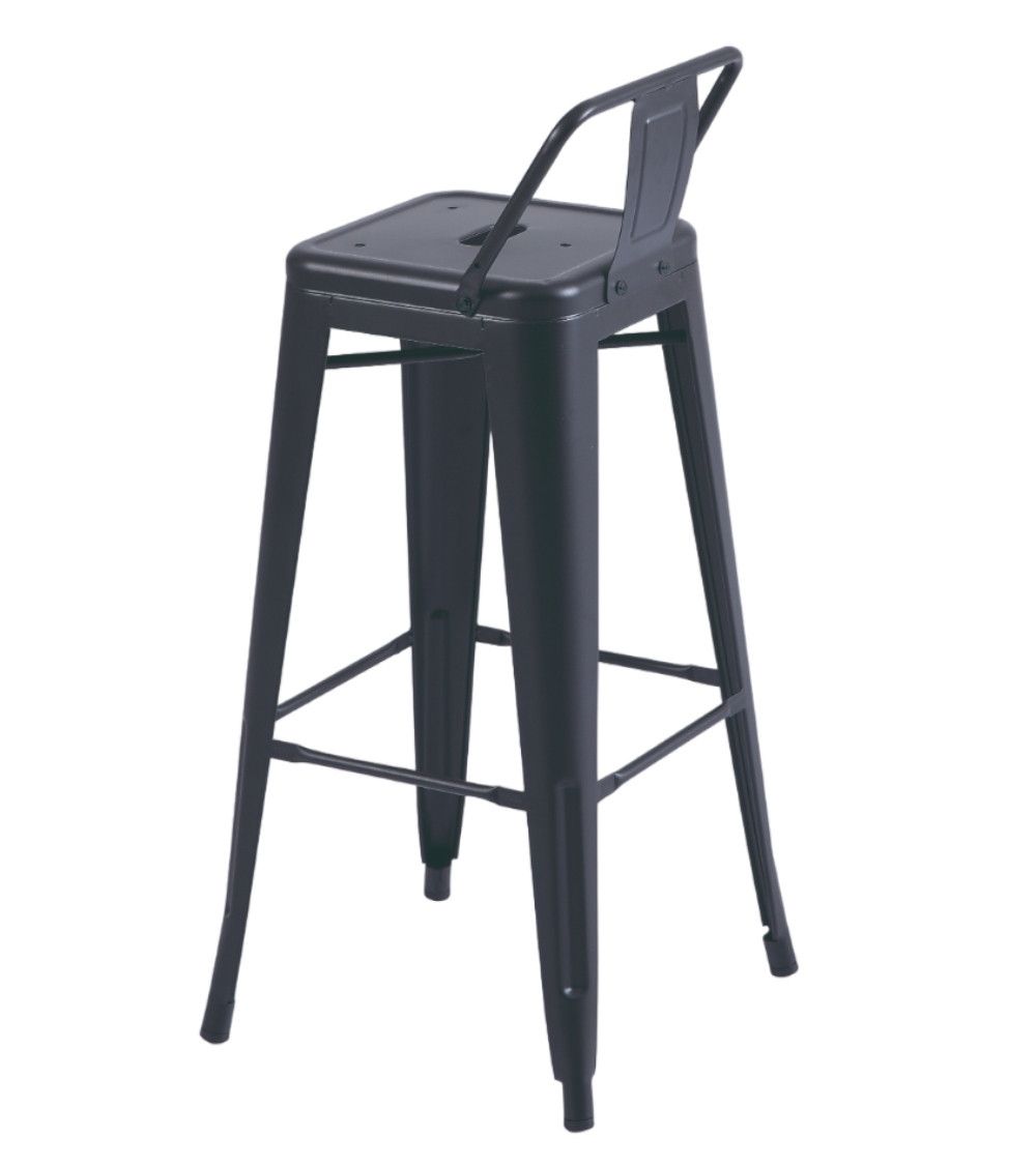 Pack 4 taburetes altos metálicos TOLIX