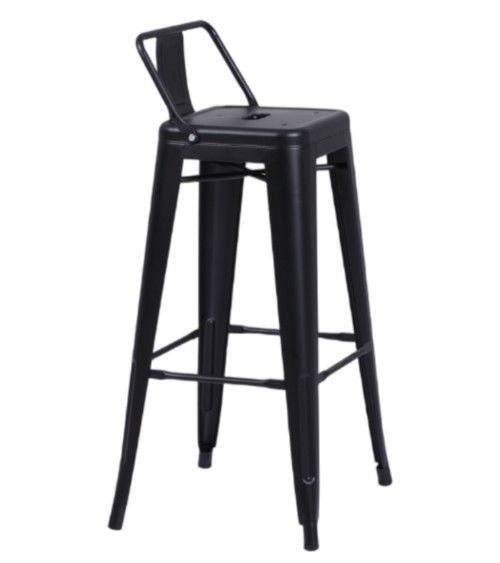 Pack 4 taburetes altos metálicos TOLIX