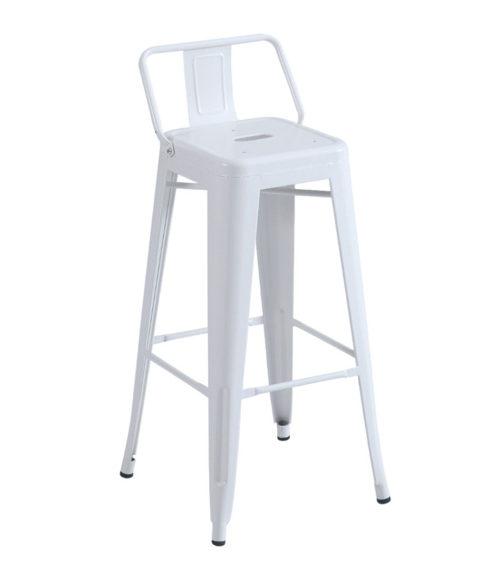 Pack 4 taburetes altos metálicos TOLIX