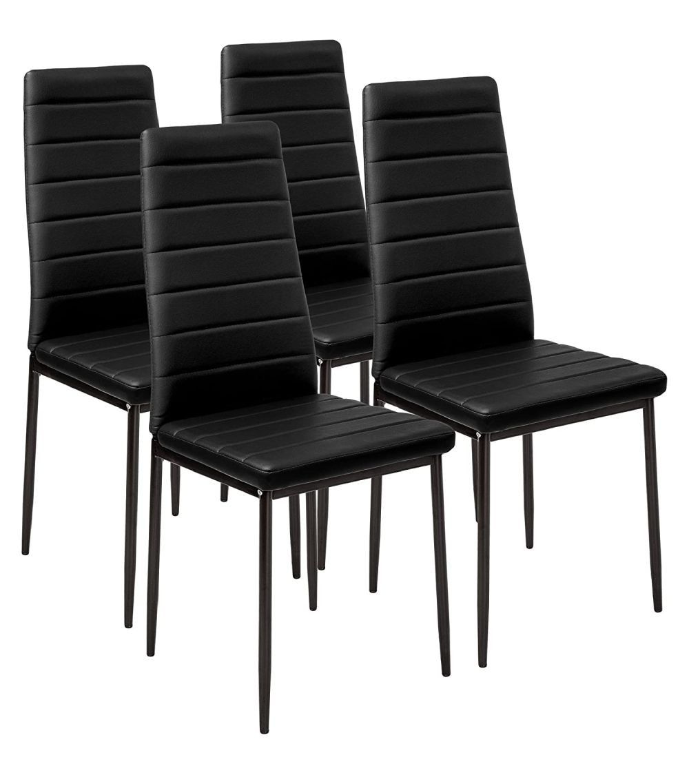 Pack 4 sillas tapizadas LEIDEN