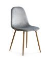 Sillas de comedor de terciopelo SWEDEN - Pack 4 Uds.