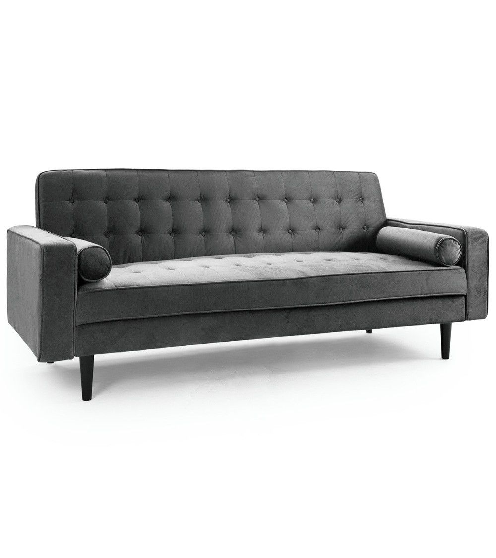 Sofá cama terciopelo antimanchas GREEN