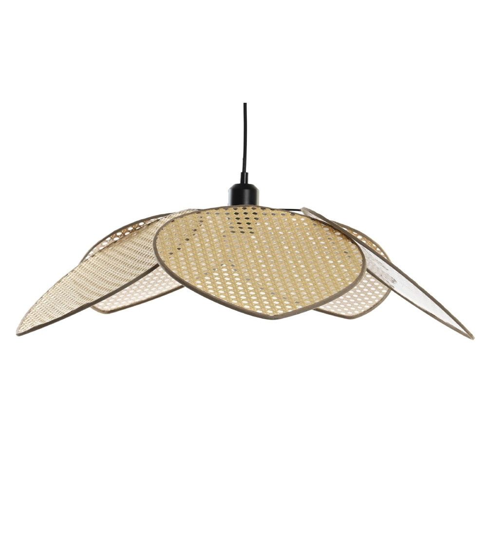 Lámpara de techo ratán tipo flor DAILA