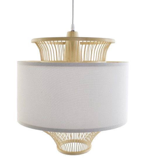 Lámpara de techo de bambú KACEY