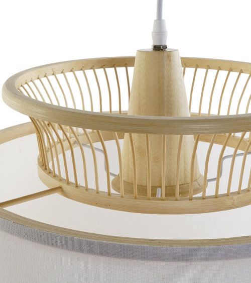 Lámpara de techo de bambú KACEY