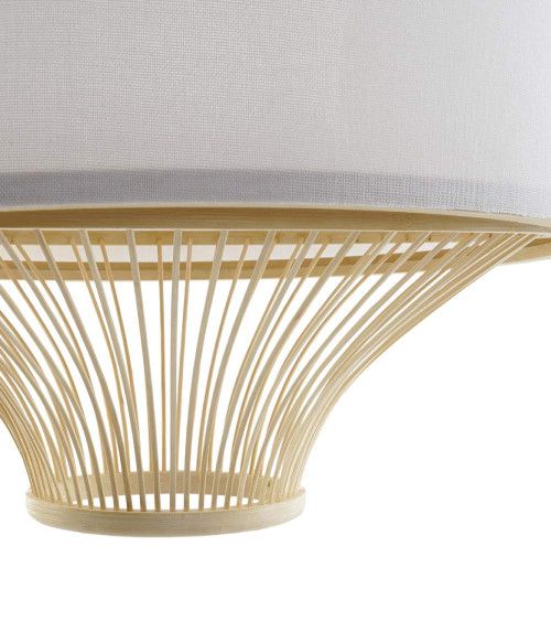 Lámpara de techo de bambú KACEY