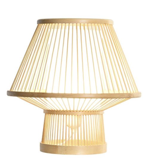 Lámpara de mesa de bambú AGATHA