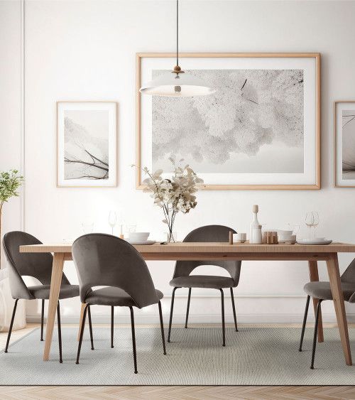 Pack 4 sillas terciopelo CECILE