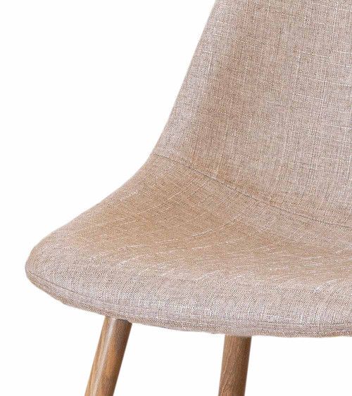 Pack de 4 sillas KOS, estilo nórdico