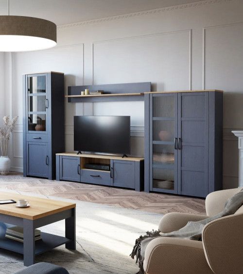 Vitrina alta 1 puerta ODIN