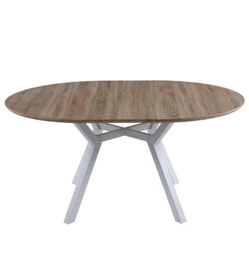 Mesa redonda extensible industrial DEHLI