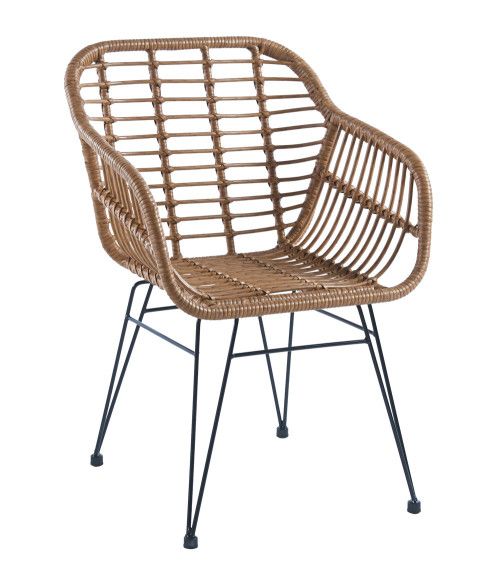 Pack 2 sillas de comedor de ratán OHARA