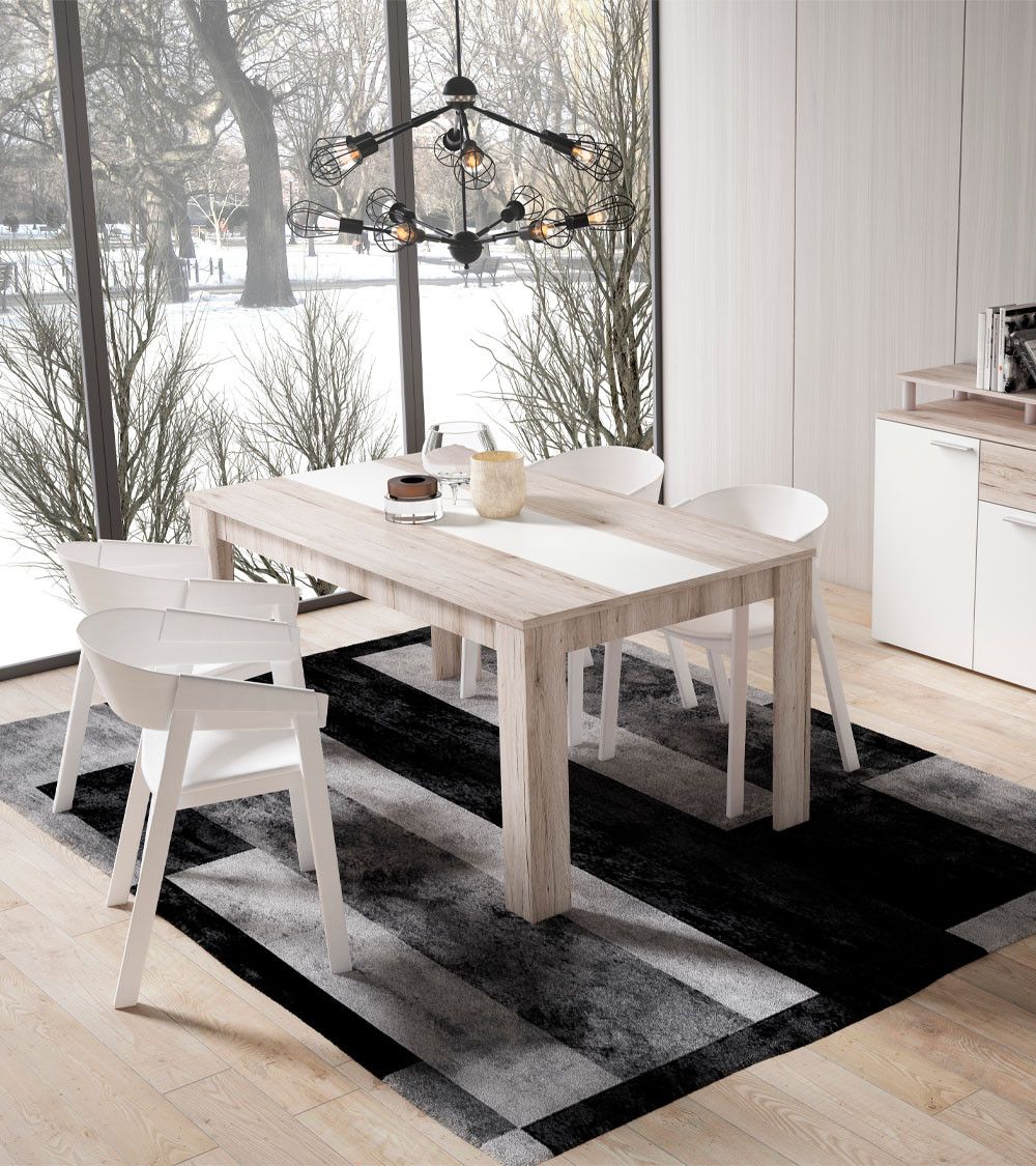 Mesa de comedor 160x90 cm GALENA