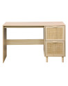 Mesa de escritorio de ratán CAMILE